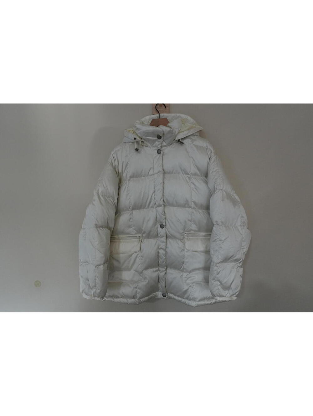 Eddie Bauer Jacket Women's XXL White Goose Down Puffer